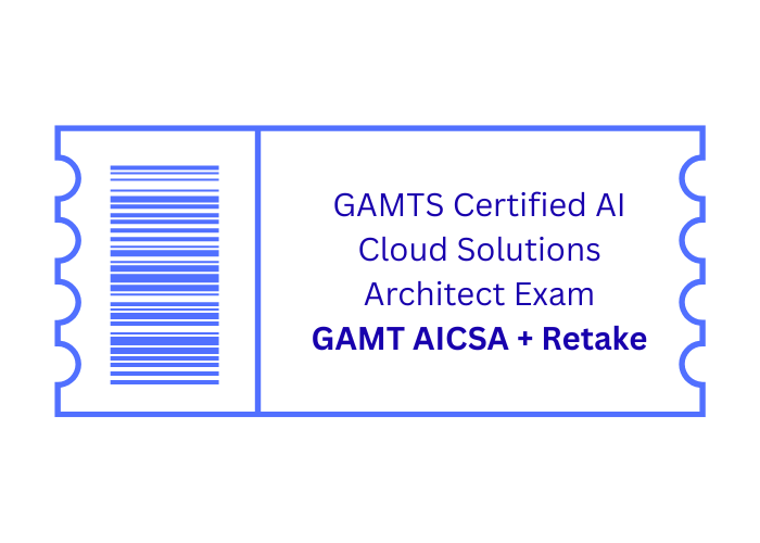 GAMTS AICSA Certification Exam Voucher Plus Retake image