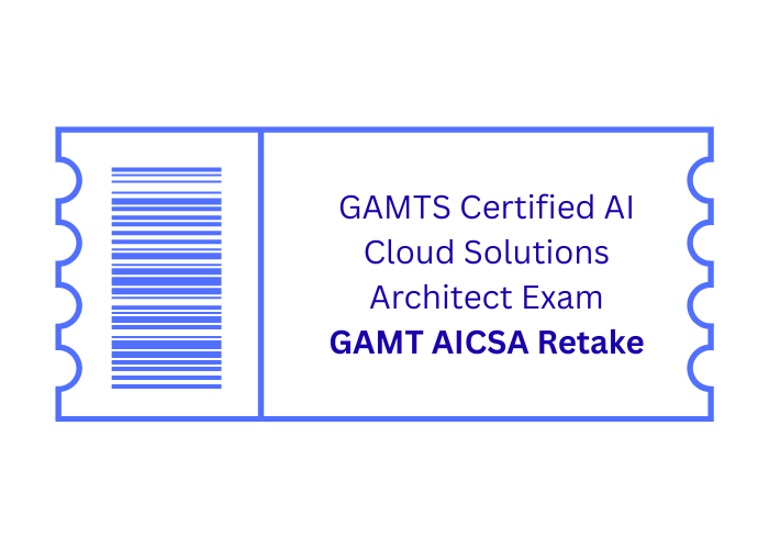 GAMTS AICSA Certification Exam Retake Voucher image